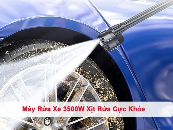Top 10+ Máy Rửa Xe 3500W Xịt Rửa Cực Khỏe, Đủ Phụ Kiện