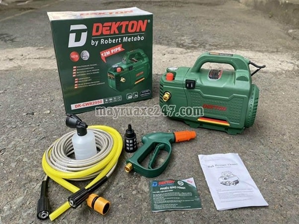 Máy rửa xe Dekton: Xuất xứ, Ưu điểm & Các Model Bán Chạy