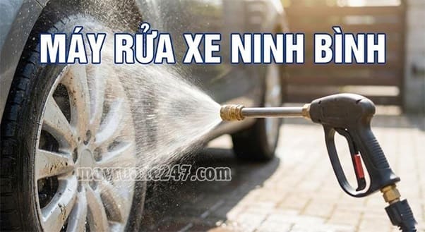 Máy rửa xe Ninh Bình: Nhiều mẫu, áp lực cao, bảo hành dài
