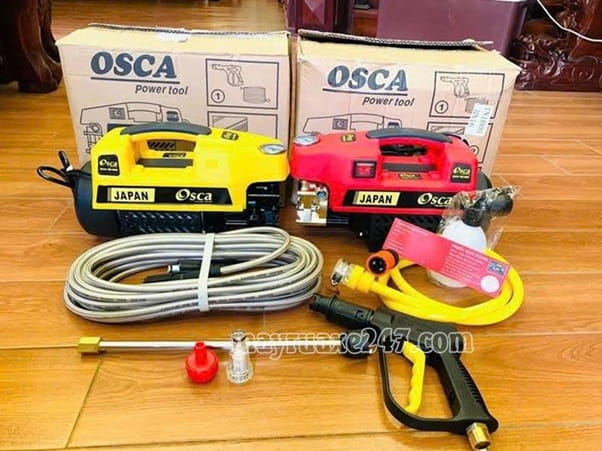 Review Máy Rửa Xe Osca Nhật Bản - Xịt Rửa Khỏe, Bền Bỉ
