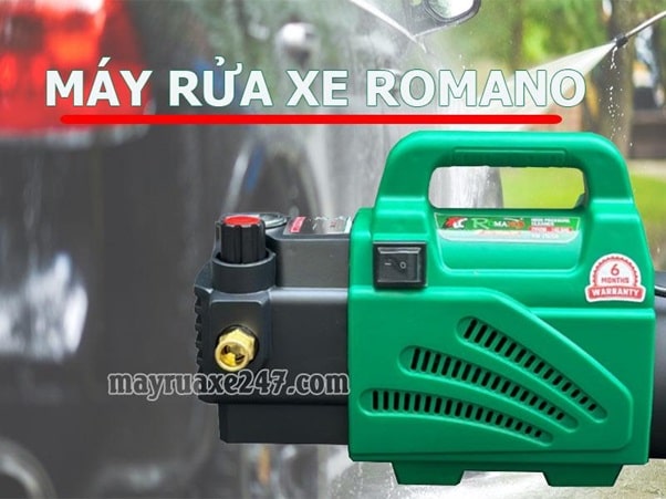 #1 Máy Rửa Xe Romano: Đa Dạng Mẫu Mã, Giá Siêu Ưu Đãi