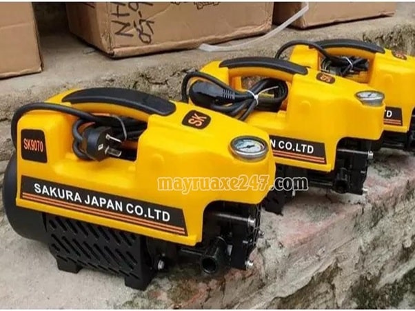 Máy Rửa Xe Sakura: Nhỏ Gọn, Giá Rẻ, Nhiều Lựa Chọn