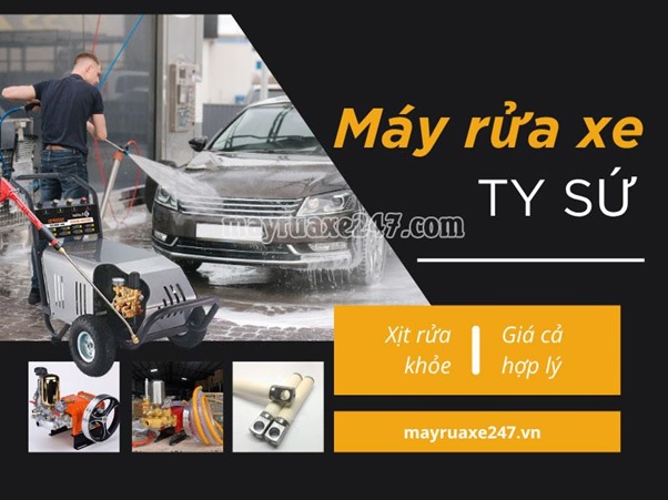 Top 5+ Máy rửa xe ty sứ xịt rửa khỏe, giá hợp lý, nên mua
