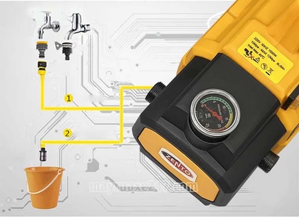 Máy rửa xe Zento: Nhiều mẫu mã, giá rẻ, bền đẹp