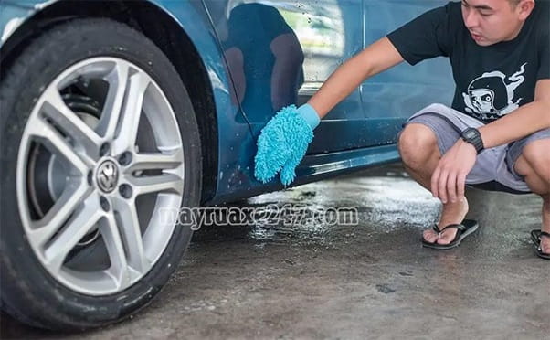 Bao l&acirc;u rửa xe 1 lần