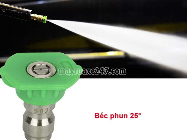 Béc phun đầu 25 độ Béc phun đầu 25 độ