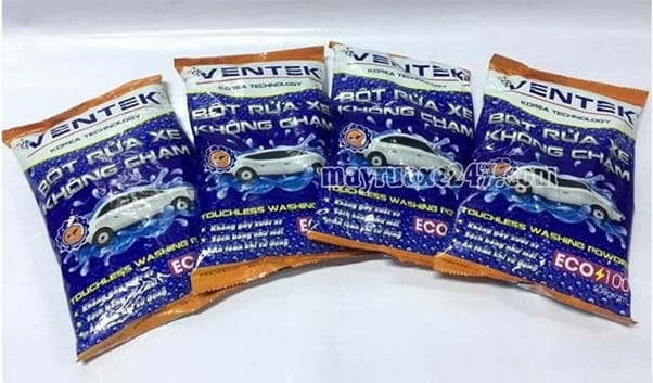 Bột rửa xe kh&ocirc;ng chạm Ventek