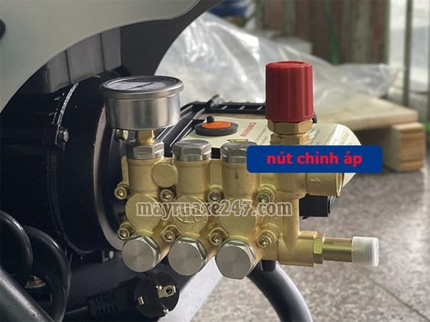 C&aacute;ch chỉnh &aacute;p suất m&aacute;y xịt rửa xe