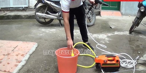 Cách sử dụng máy rửa xe gia đình Fumak siêu đơn giản