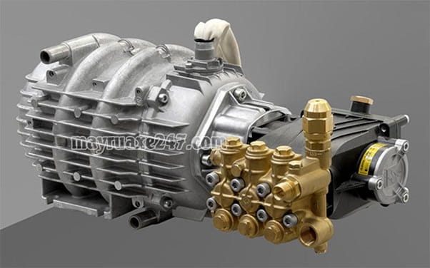 Mô tơ và đầu bơm máy rửa xe cao áp Mô tơ và đầu bơm máy rửa xe cao áp