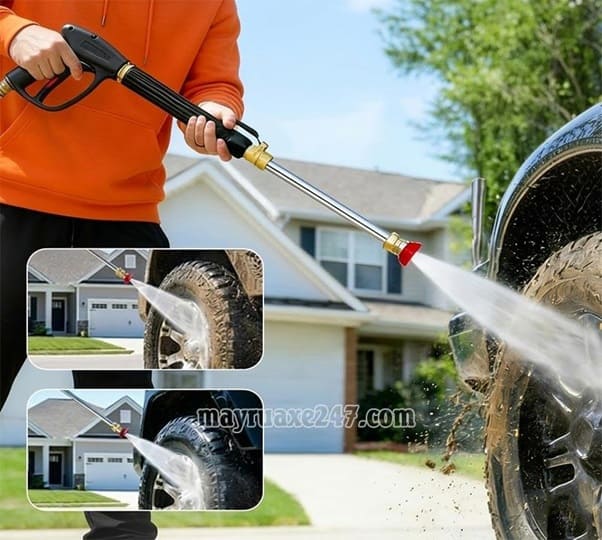 Chọn m&aacute;y c&oacute; &aacute;p lực, lưu lượng nước c&acirc;n đối