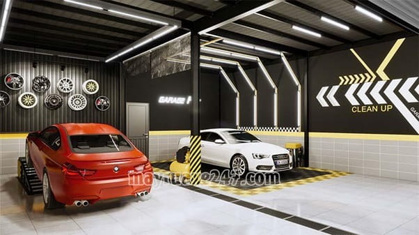 m&ocirc; h&igrave;nh mở tiệm rửa xe &ocirc; t&ocirc;