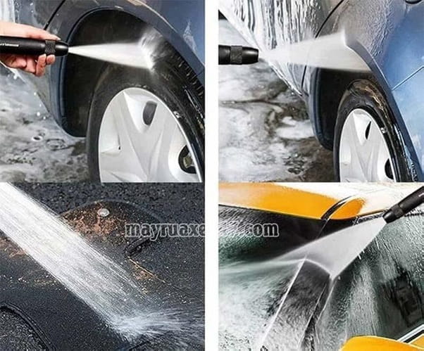 Đầu phun rửa xe giúp làm sạch nhanh Đầu phun rửa xe giúp làm sạch nhanh