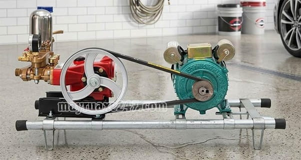 Đầu m&aacute;y rửa xe d&acirc;y đai LS22 Đ&agrave;i Loan