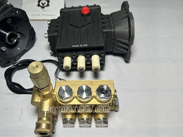 Đầu phun áp lực piston sứ có độ bền cao, ít hỏng hóc