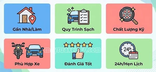 Bật m&iacute; mẹo chọn địa chỉ rửa xe tại Cần Thơ uy t&iacute;n