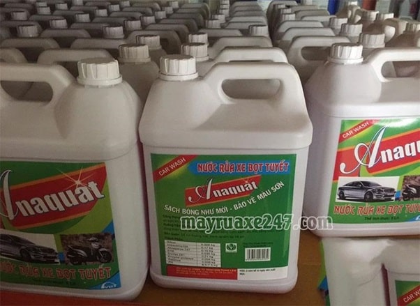 Dung dịch rửa xe m&aacute;y, &ocirc; t&ocirc; Anaquat