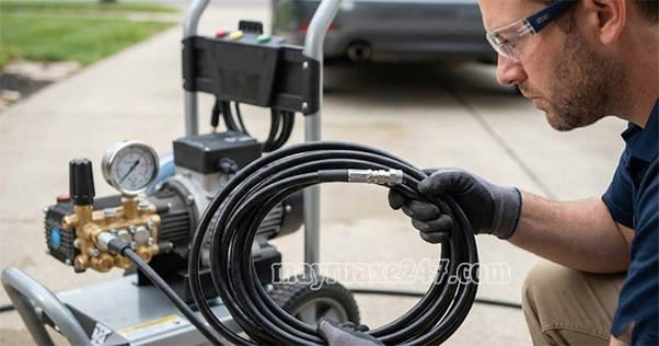 Kiểm tra d&acirc;y cao &aacute;p cho m&aacute;y