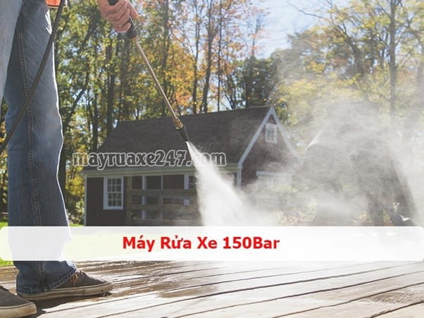 M&aacute;y rửa xe 150bar đắc lực trong nhiều lĩnh vực