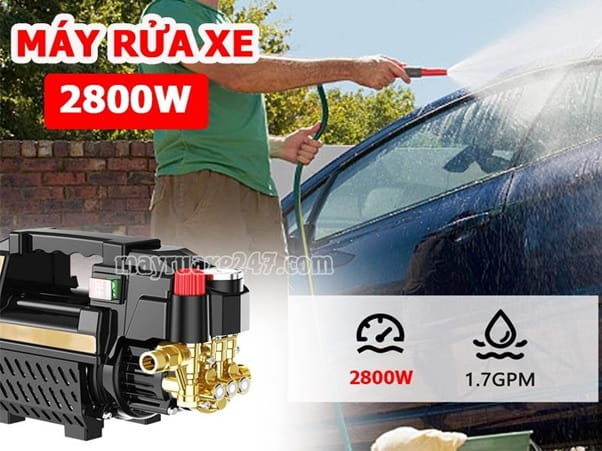m&aacute;y rửa xe 2800w