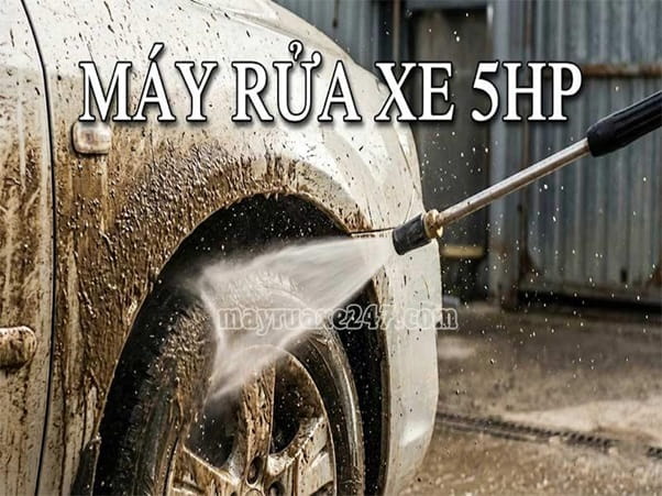 M&aacute;y xịt rửa xe 5hp