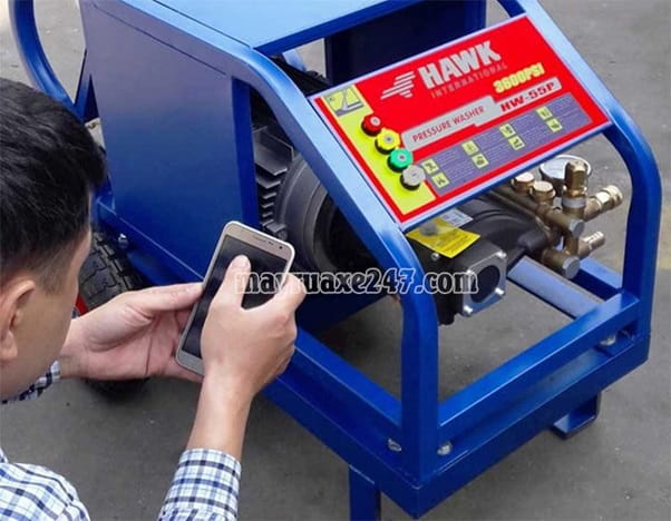 Máy rửa xe Hawk 7.5kW Máy rửa xe Hawk 7.5kW