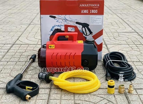 Máy rửa xe Amaxtools 1800w Máy rửa xe Amaxtools 1800w