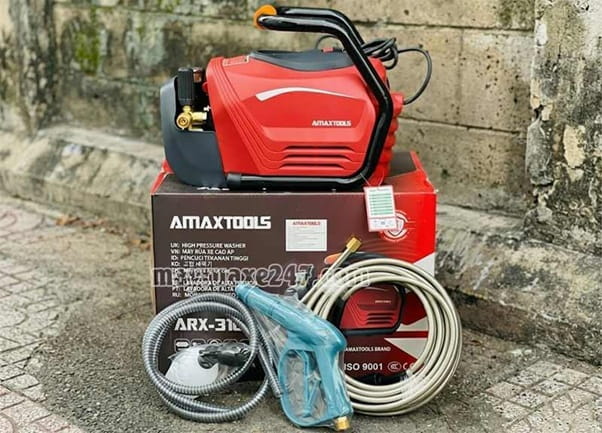 Máy rửa xe Amaxtool 3100W ARX3100 Máy rửa xe Amaxtool 3100W ARX3100