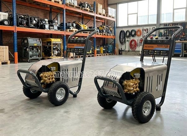 máy rửa xe cao áp 1 pha Lutian 3kw máy rửa xe cao áp 1 pha Lutian 3kw