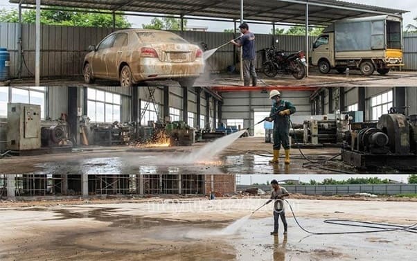 Máy rửa xe cao áp Máy rửa xe cao áp