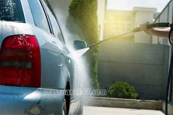 m&aacute;y rửa xe cao &aacute;p nhật bản d&acirc;y d&agrave;i