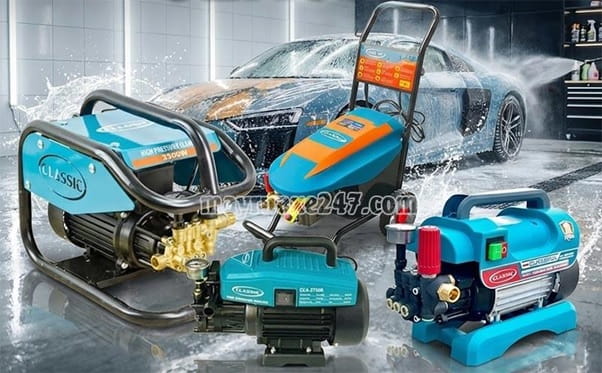 M&aacute;y rửa xe Classic: Bền đẹp, Xịt khỏe