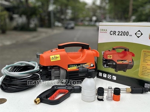 Thương hiệu máy rửa xe Crika ngày càng được người Việt tin chọn