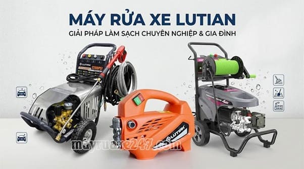 M&aacute;y rửa xe Lutian Đ&agrave; Nẵng