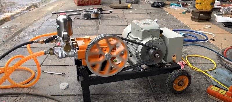 Máy rửa xe dây đai DD-1B