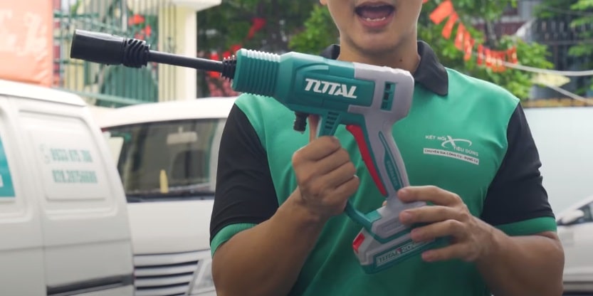 Máy rửa xe pin cầm tay Total TPWLI20362