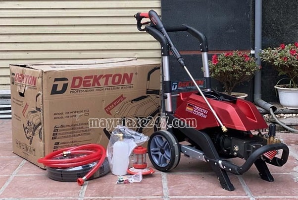Máy rửa xe cao áp Dekton 3500w
