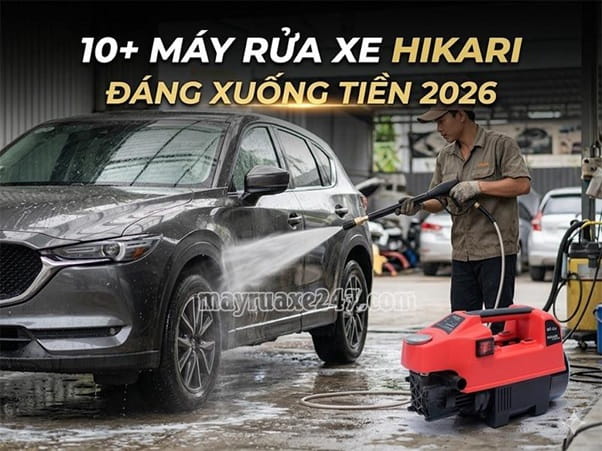 M&aacute;y rửa xe Hikari