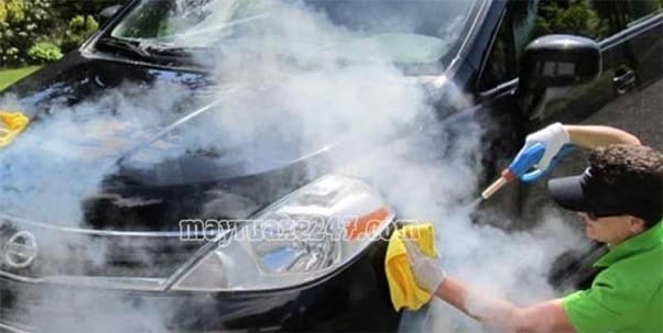Máy rửa xe hơi nước nóng Máy rửa xe hơi nước nóng