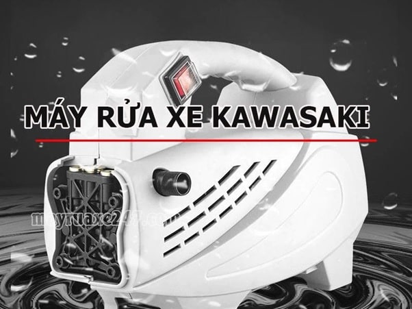 Máy rửa xe Kawasaki - Thương hiệu ngày càng được tin dùng