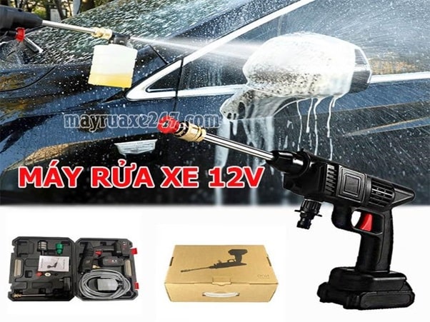 M&aacute;y rửa xe mini 12V l&agrave; g&igrave;?