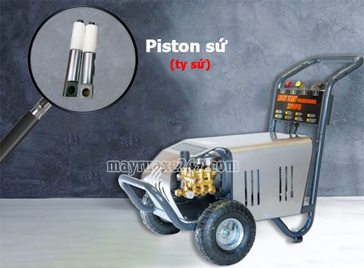 Máy rửa xe ty sứ