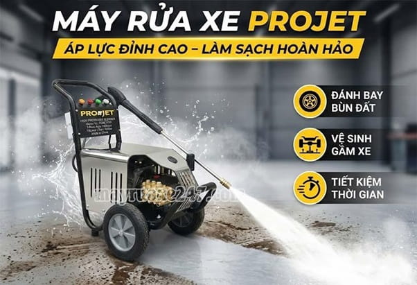 Xịt rửa hiệu quả, tiết kiệm thời gian
