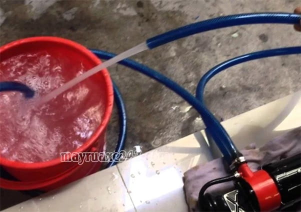 Nguồn nước cấp chưa đủ mạnh - Nguy&ecirc;n nh&acirc;n m&aacute;y rửa xe bị yếu