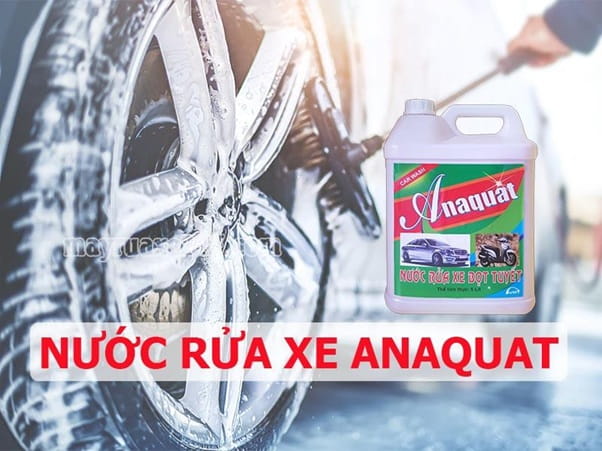 Nước rửa xe bọt tuyết Anaquat