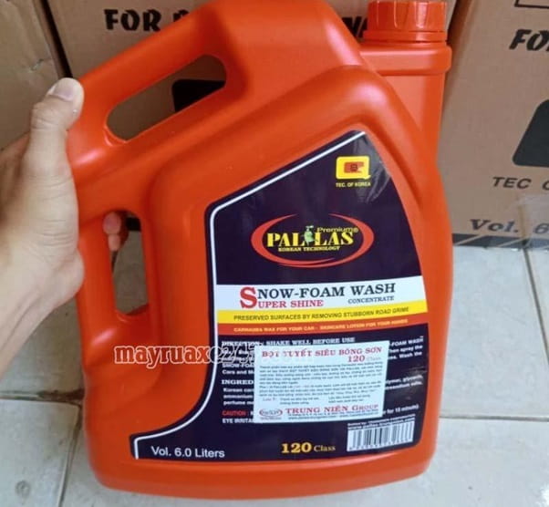 nước rửa xe Pallas Car Wash Super Polish