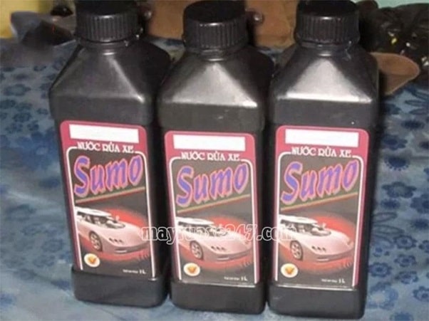 Nước rửa xe Sumo đen Nước rửa xe Sumo đen