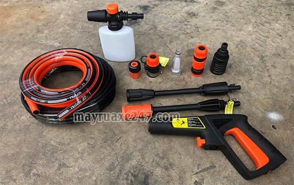 Bộ phụ kiện đi k&egrave;m theo m&aacute;y rửa xe yili