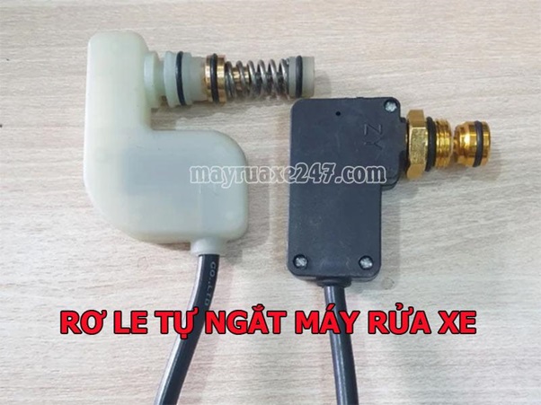 Rơ le tự ngắt ở m&aacute;y rửa xe