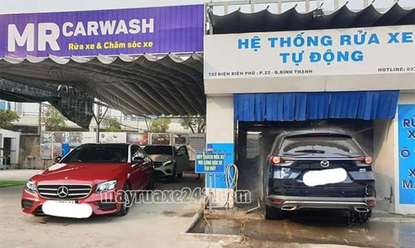 Mr. Carwash - Trải nghiệm rửa xe tự động Mr. Carwash - Trải nghiệm rửa xe tự động